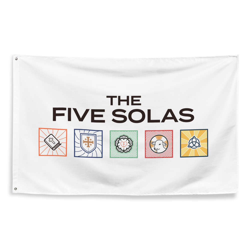 The Five Solas Flag – 1689 Designs