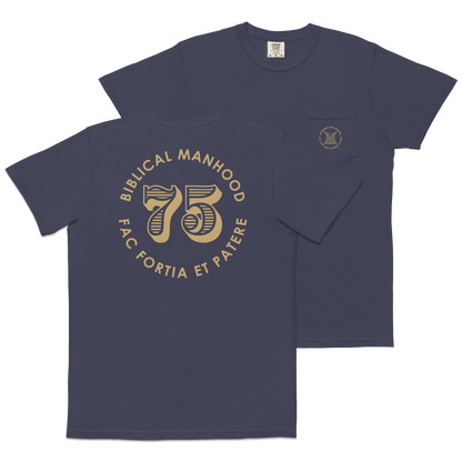 Biblical Manhood 75 Pocket T-Shirt (Comfort Colors)