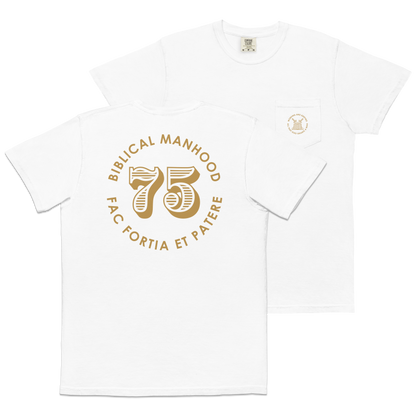 Biblical Manhood 75 Pocket T-Shirt (Comfort Colors)