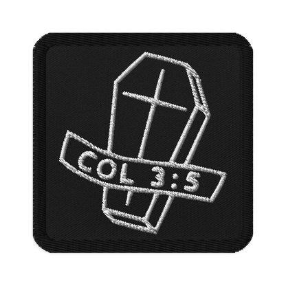 Colossians 3:5 Patch