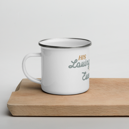 Psalm 136 12oz Enamel Mug