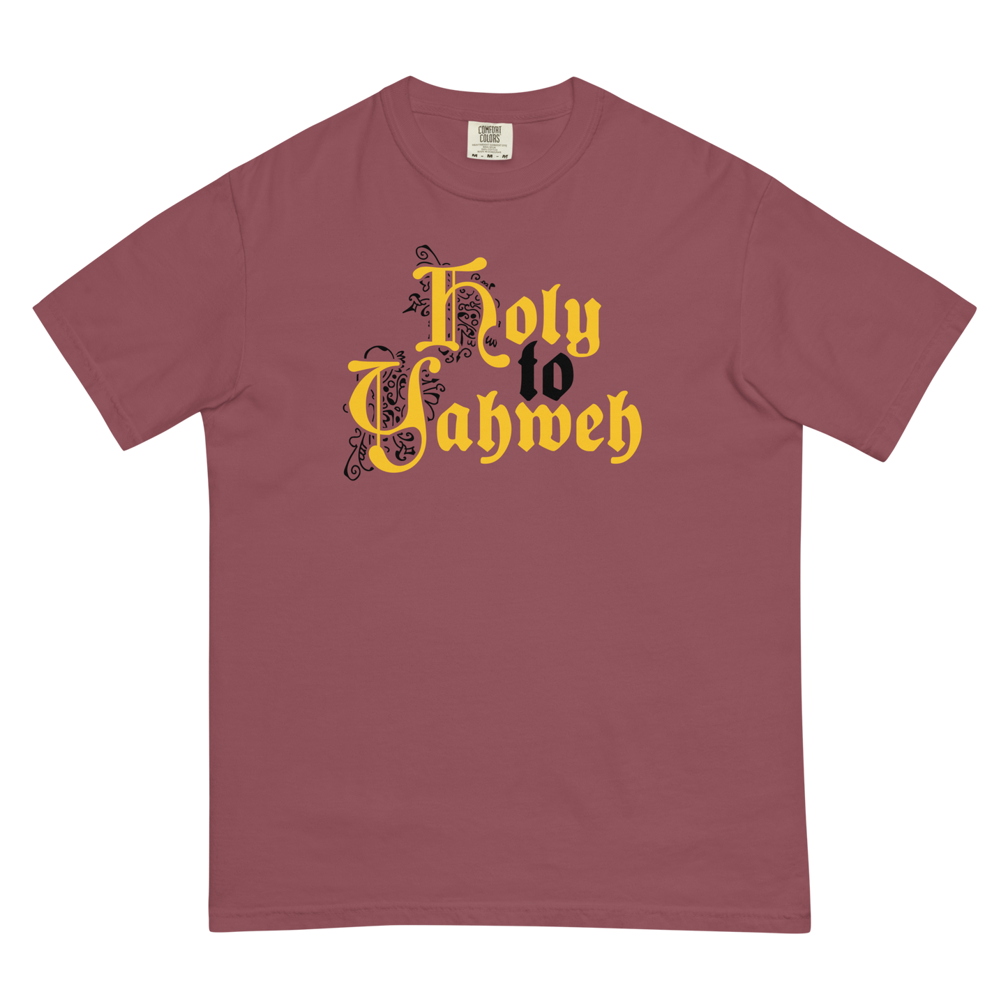 Holy to Yahweh T-Shirt (Comfort Colors)