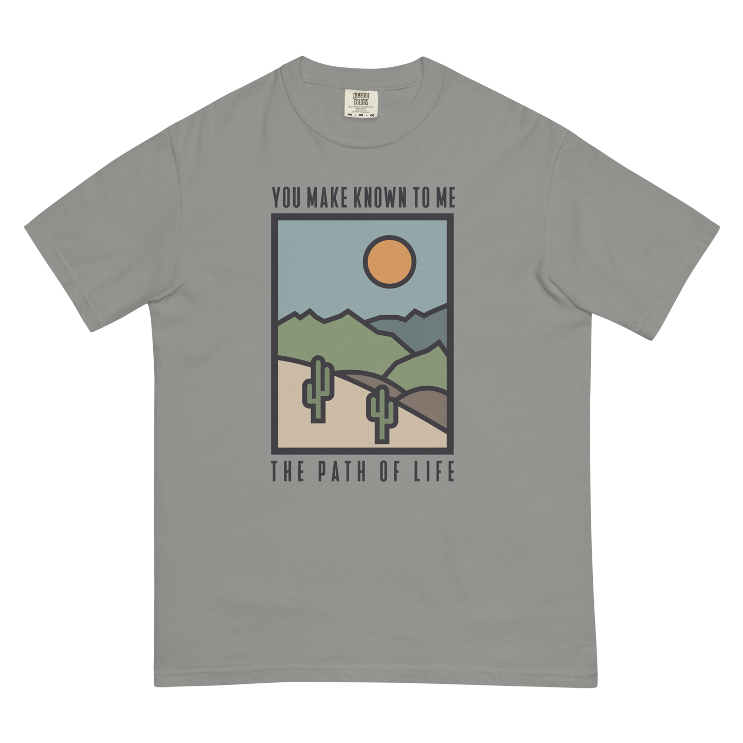 Path of Life T-Shirt (Front Only) (Comfort Colors)