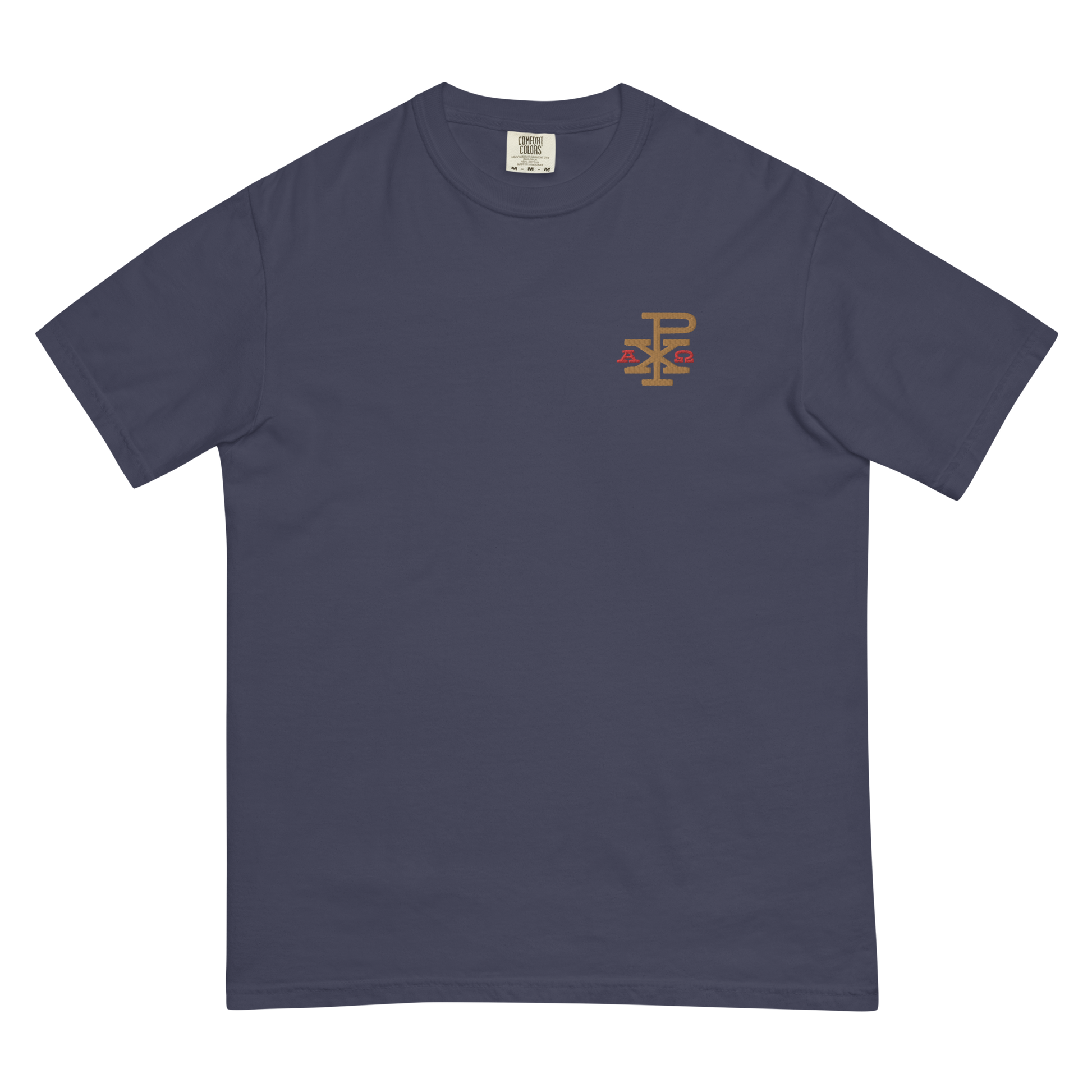 Alpha & Omega Chi Rho T-Shirt (Comfort Colors) – 1689 Designs