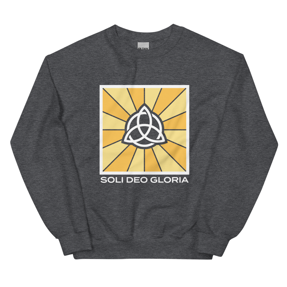 Soli Deo Gloria (Front Only) Sweatshirt - 1689 Designs