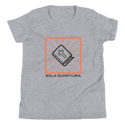 Sola Scriptura Youth T-Shirt - 1689 Designs