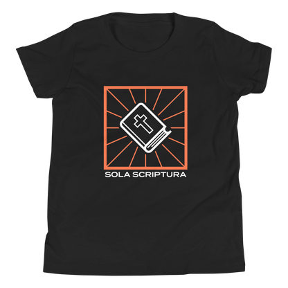 Sola Scriptura Youth T-Shirt - 1689 Designs