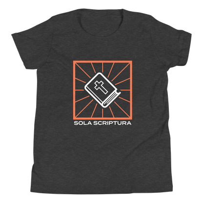 Sola Scriptura Youth T-Shirt - 1689 Designs