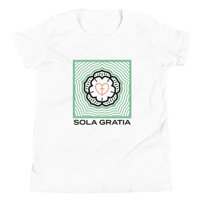 Sola Gratia Youth T-Shirt - 1689 Designs