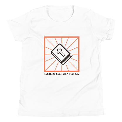 Sola Scriptura Youth T-Shirt - 1689 Designs