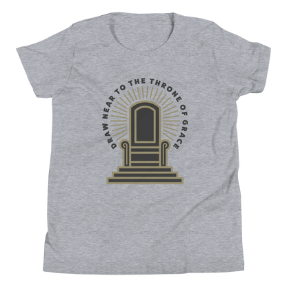 Throne of Grace Youth T-Shirt (Front Only)