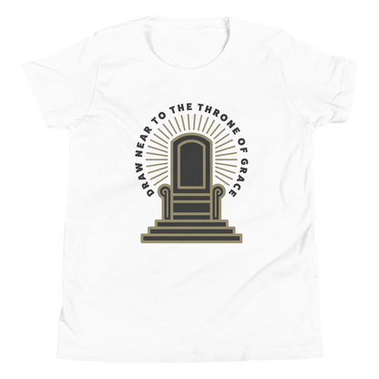 Throne of Grace Youth T-Shirt (Front Only)